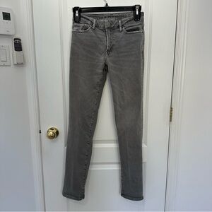 American Eagle Next Level Flex Skinny Jeans 28x34 Gray #226